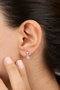 Heliophilia Silver Pendientes de Plata Esterlina 925 Plateados